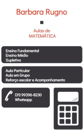 Aulas de MATEMÁTICA 