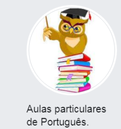 Aulas particulares de Português.