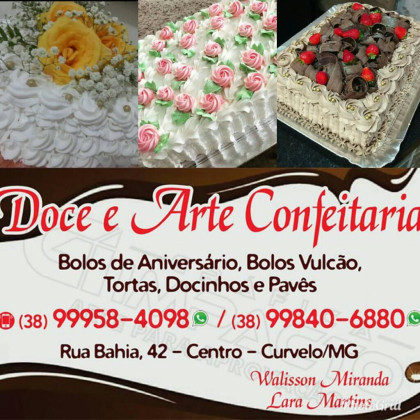  Doce & Arte Confeitaria vocês.