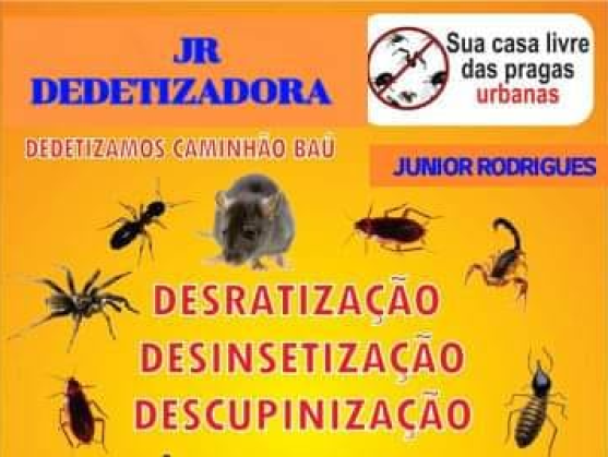 JR Dedetizações.