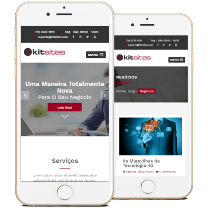 Kit Sites Modelos de Sites e Layouts Prontos