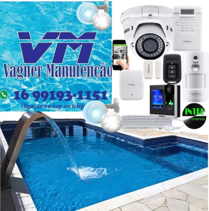 Manutenção, Instalação ,vendas de equipamento elétrico e eletrônico e  Construções de Piscina 
