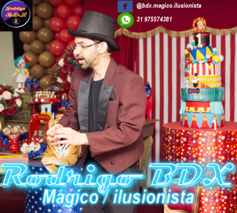 Rodrigo BDX Mágico / ilusionista 