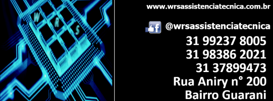 WRS Assistência técnica em informática e eletrônicos.